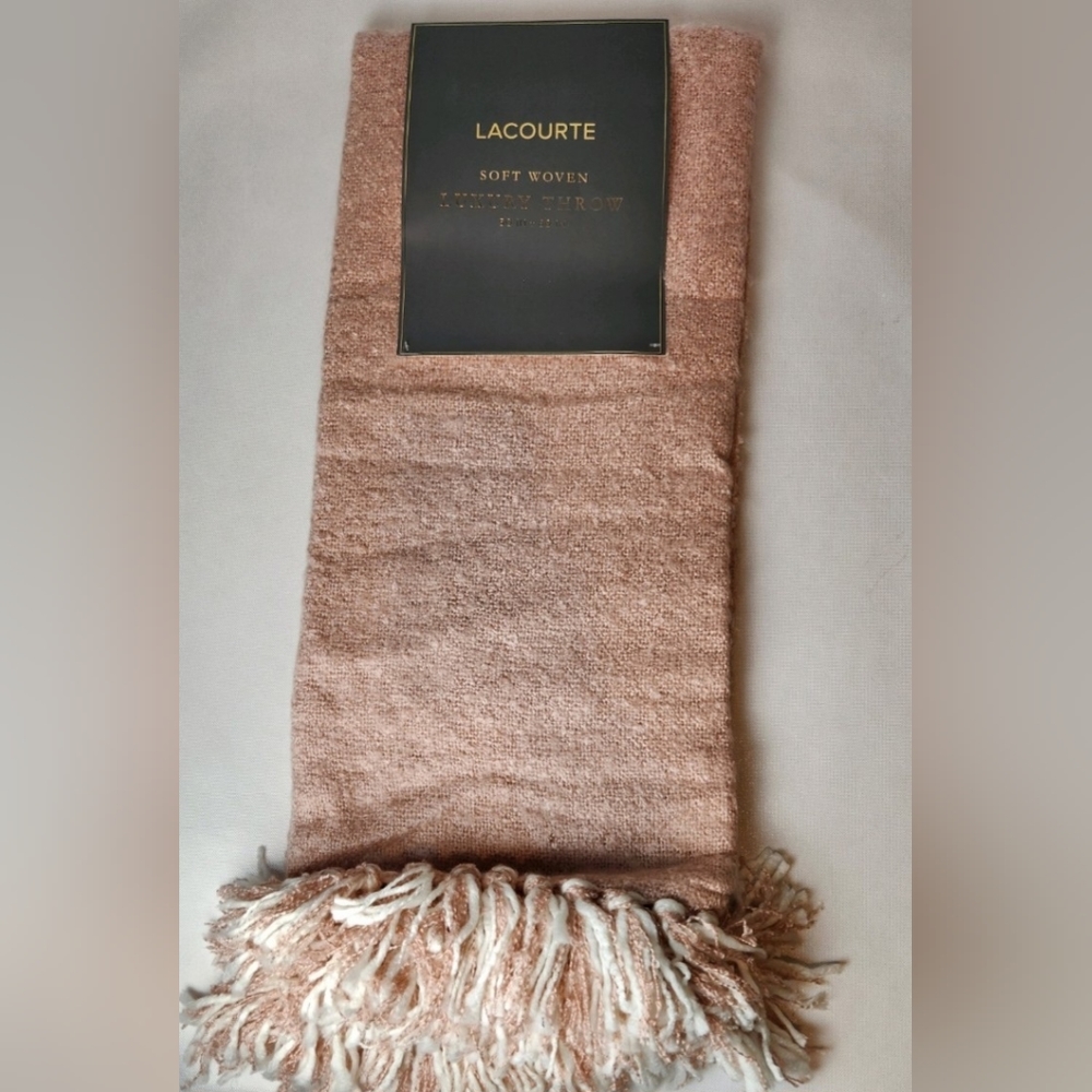 Blanket Throw 50 x 60 Soft Woven Luxury